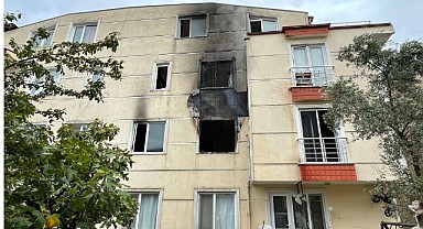 Kartepe’de yangın! Mahsur kalan kadın kurtarıldı