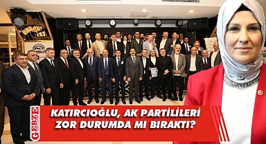 Katırcıoğlu, Türkkan'la aynı kareye girmedi