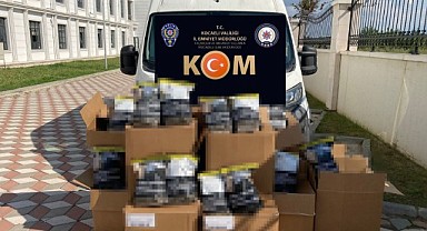 Kocaeli'de 53 bin 740 makaron ele geçirildi