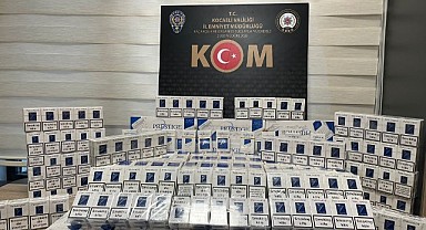 Kocaeli'de kaçak sigara operasyonu!