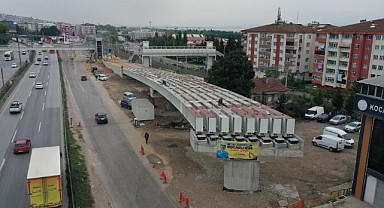 Kuruçeşme Tramvayında 72 kirişin montajı tamamlandı