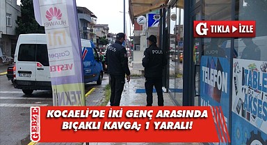 Lise öğrencileri arasında bıçaklı kavga; 1 yaralı!