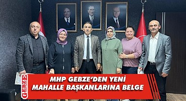 MHP Gebze, yeni bölge temsilcilerine belgelerini verdi