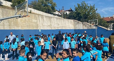 Minik öğrencilere itfaiye semineri verildi