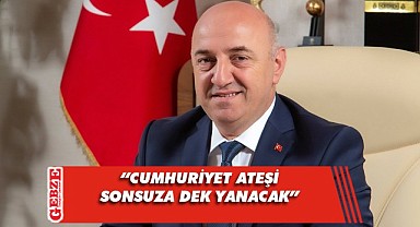 Muzaffer Bıyık, Cumhuriyet Bayramı'nı kutladı