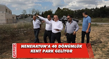 Muzaffer Bıyık’tan Nenehatun'a kent park müjdesi