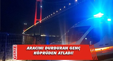 Psikolojisinin bozulduğunu söyleyen genç köprüden atladı