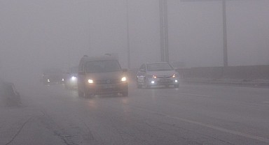 Sabah saatlerinde kentte sis etkili oldu!