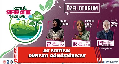 Sıfır Atık Festivali’ne geri sayım başladı