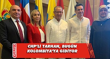 Tarhan, And Parlamentosu için Kolombiya'ya gidiyor