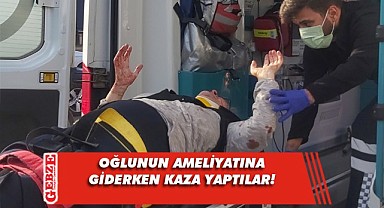 TEM’de kaza! Araç defalarca takla attı