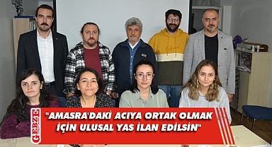 TMMOB bileşenleri, Amasra'daki acı için bir araya geldi 