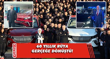 TOGG'un heyecanına bizim başkanlar da ortak oldu