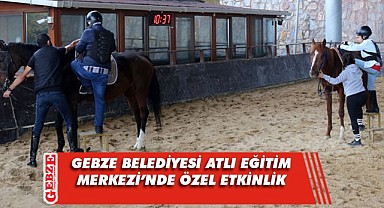 TRSM danışanları için atlı terapi düzenlendi
