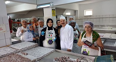 Türk yemekleri yapmayı öğrendiler