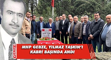 Ülkücü şehit Yılmaz Taşkın, kabri başında anıldı