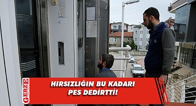 Üstgeçitteki asansörün butonunu çaldılar!