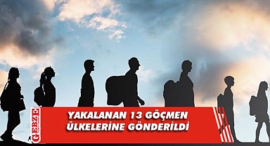 Yakalanan göçmenler sınır dışı edildi