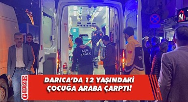 Yolun karşısına geçmeye çalışan çocuk yaralandı