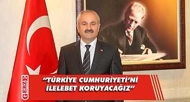 Zinnur Büyükgöz'den 29 Ekim mesajı