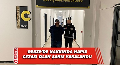 10 yıl hapis cezasıyla aranan şahıs yakalandı!