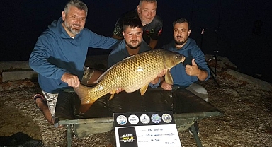 16 kiloluk sazan birincilik getirdi