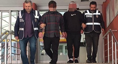 Altın hırsızları polisten kaçamadı!