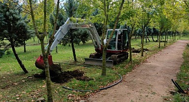 Ataşehir mesire alanında çalışmalar sürüyor