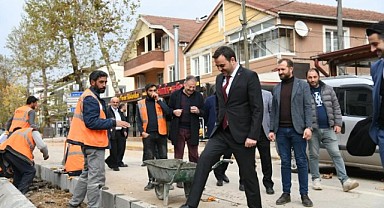 Atatürk Caddesi konfora kavuşuyor!