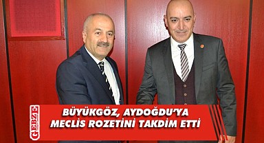 Aydoğdu, resmen meclis sıralarında yer aldı