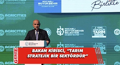 Bakan Kirişci, Kocaeli'de 
