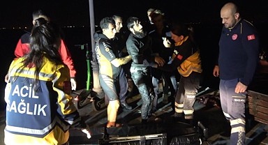 Balık tutmaya çalışırken canından oluyordu!