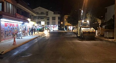 Başiskele Pınar Caddesi üstyapısı yenilendi