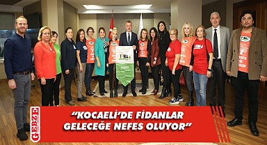 Başkan Büyükakın: 100 bin fidanı toprakla buluşturacağız