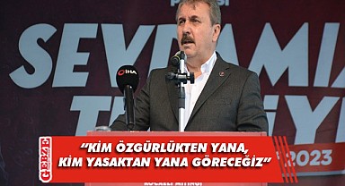 BBP Genel Başkanı Destici, Kocaeli'nde konuştu!