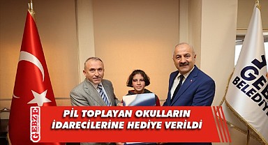Büyükgöz'den Okullara 'Atık Pil' Hediyeleri