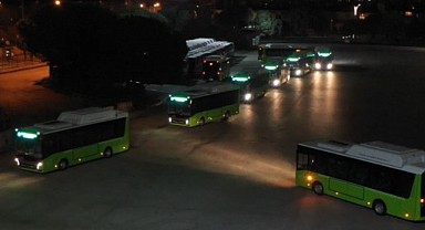 Büyükşehir'in 26 yeni otobüsü Kocaeli'de!