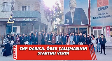 CHP Darıca, hane bazlı çalışmaya başladı