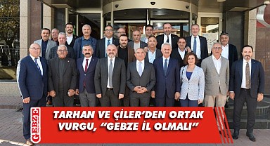 CHP'li heyet, Gebze Ticaret Odası'na gitti