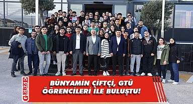 Çiftçi, üniversite öğrencileriyle buluştu