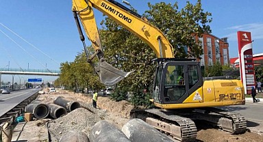 D-100 yan yolda trafik akışı İstanbul yönünde olacak