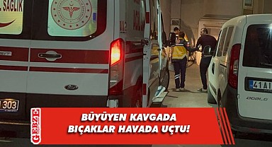 Darıca’da olaylı gece! Bir kişi yaralandı