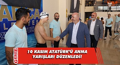 Darıcalı yüzücüler madalya için yarıştı!