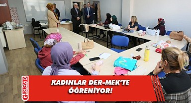 Der-mek'te kadınlar eğitimine devam ediyor