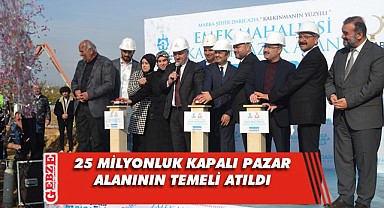Emek Mahallesi'nde kapalı pazar alanı yükselecek