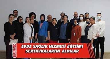 Farabi personellerine evde sağlık hizmetleri belgesi