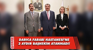 Farabi'ye başhekim bulunamıyor mu?