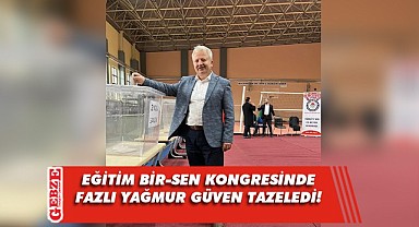 Fazlı Yağmur yeniden başkan seçildi!