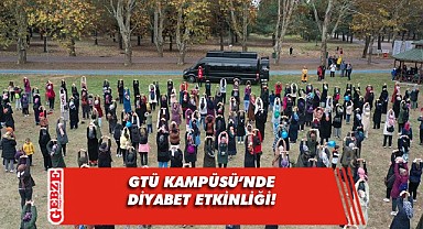 Gebze Teknik Üniversitesi Kampüsü'nde Dünya Diyabet Günü etkinliği!