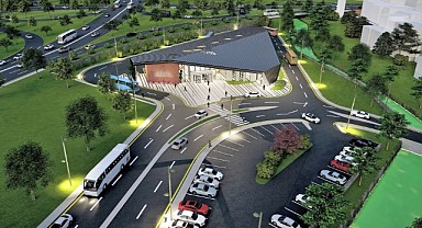 Gölcük terminal binasında zemin düzenlemesi yapıldı